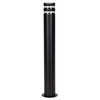 E27 Schwarz IP54 Rino Sanico Goldlux Standing Post Gartenlampe