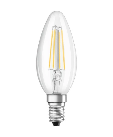 LED Lampen B35 E14 4.2W = 40W 470lm 2700K Warmweiß FILAMENT DIMMABLE LEDVANCE