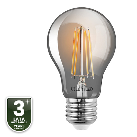 6x LED-Lampe E27 A60 6W = 50W 660lm 2200K Warm 360° DIMMION FILAMENT LUMILED