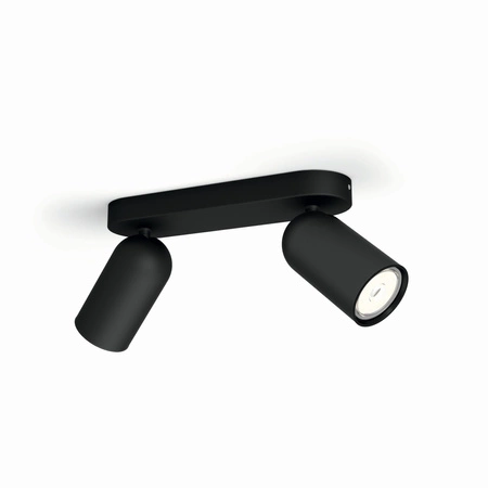 Strahler Deckenleuchte LED 2 x GU10 PHILIPS PONGEE 50582/30/PN