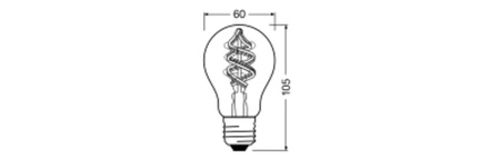 E27 A60 LED Lampen 4,5W = 30W 2700K Warm RGB 300lm 300° LEDVANCE SMART+ WIFI Filament Dimmbar