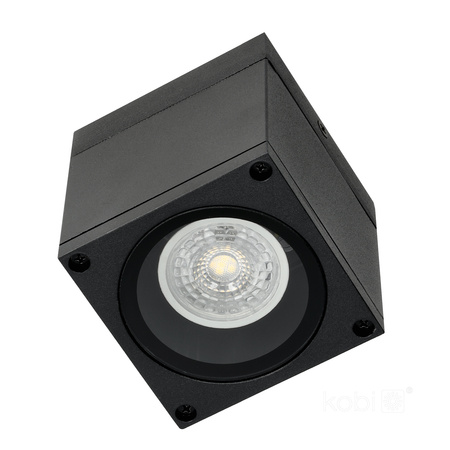 Außenstrahler GU10 Schwarz IP54 Querk Kobi