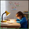 Schreibtischlampe E27, LED Tischlampe Gelb SARA LUMILED