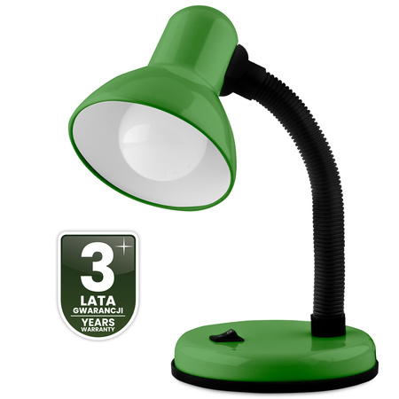 Schreibtischlampe E27, Tischlampe Verstellbar Grün SARA LUMILED