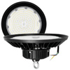 Hohe Bucht LED Industrieleuchte 200W 28000lm 4000K Neutral Schwarz IP66 IK10 Rio Pro Kobi