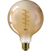 Globe E27 G125 LED Lampen 5,5 W = 40 W, 470 lm, 2200 K, warmes Filament, bernsteinfarben, PHILIPS, dimmbar
