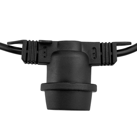 Garten Girlande Outdoor-Lichterkette 10m 10x E27 Glühbirnen 2W 3000K NARCI Lumiled