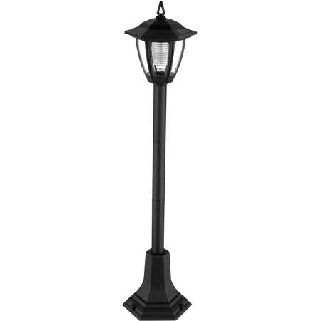 Solarlampe für Außen – Stehleuchte Garten Pfosten 70 cm
