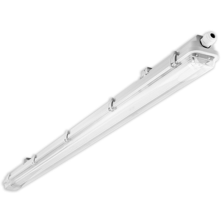 Hermetische LED-Leuchte 1x 36W 120cm transparent IP65