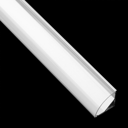 Diffusor-Abdeckung für Profill KM55, 1m Transparent LUMILED