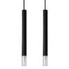 LED-Deckenpendelleuchte WEZYR 2xG9 Schwarz SOLLUX