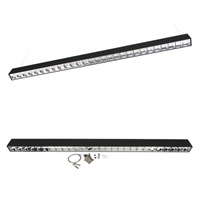 LED-Deckenleuchte 30W 3300lm CCT Schwarz Koline Kobi