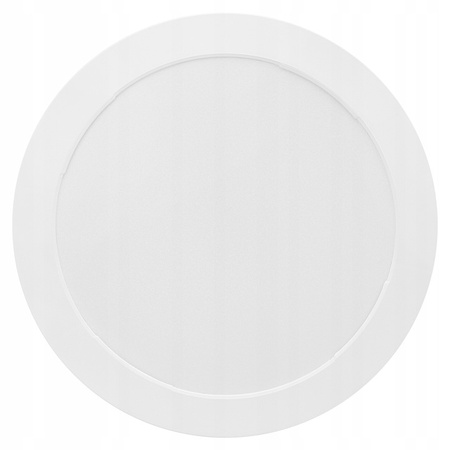 LED-Panel-Deckenleuchte 18W 1440lm 4000K Neutral 120° Anbauleuchte Rund Weiß Bingo Masterled