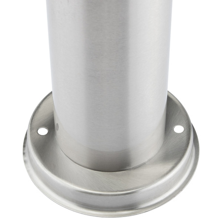 Außengartenlampe E27 SILVER POST 65cm mit 230V-Fassung