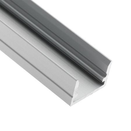 Anodisiertes Aluminium LED-Profil KM33, 2m Silber LUMILED