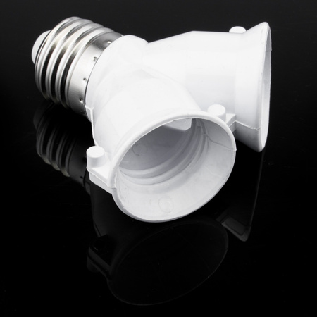 LED GUIDE CONNECTOR ADAPTER E27 auf 2xE27