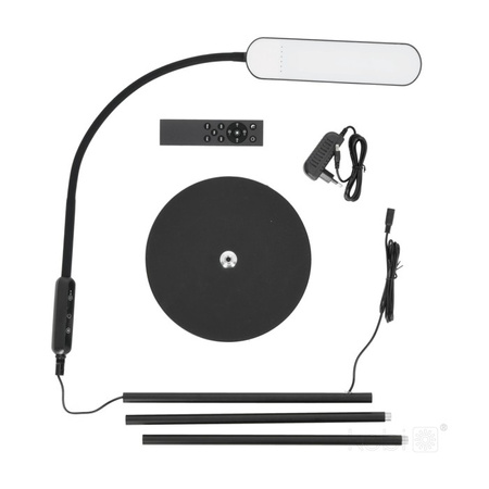 LED Stehlampe 10W 400lm CCT 180° Schwarz Telio Kobi