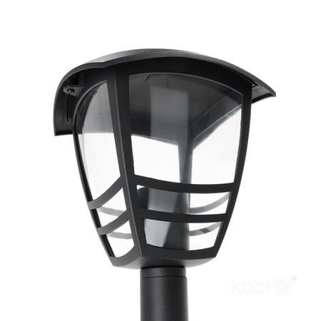 Gartenlampe Outdoor Post Standing LED E27 IP54 Schwarz Tvio Kobi