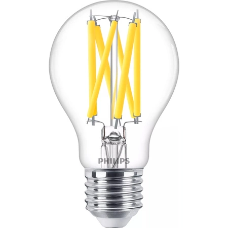 LED Lampen E27 A60 10,5 W = 100 W, 1521 lm, 2700 warmes Filament, PHILIPS, dimmbar