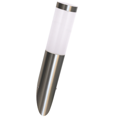 Gartenwandleuchte E27 Fassadenleuchte LIVIA TUBA GOLDLUX (Polux) SLIGHT SATIN