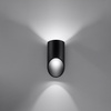 LED-Wandleuchte PENNE G9Wandleuchte oben unten 20cm Schwarz SOLLUX