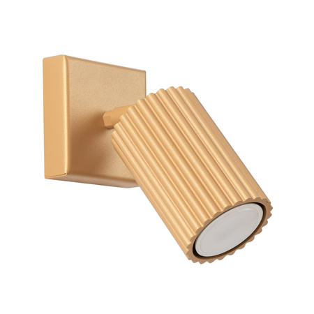 Wandleuchte Wandleuchte Reflektor Tuba Spot GU10 Gold Carbon Deep Space SL.1559 Sollux