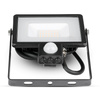LED Fluter 20W 1600lm 3000K IP65 Schwarz mit Bewegungssensor und CUT-OFF-Funktion Samsung Chip VT-20-SB V-TAC