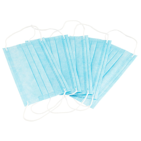 5x Dreischichtige Einweg-Schutzmaske