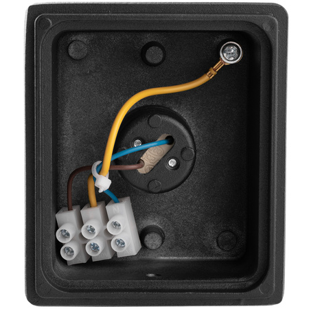 Garten Wandleuchte LED G9 Verstellbar Rund Oben Unten Schwarz PYXIS LUMILED