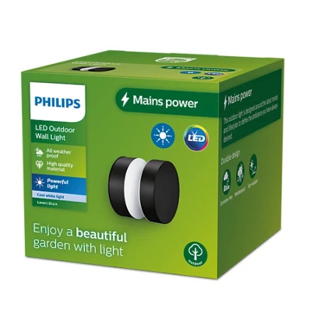 Garten LED Wandleuchte LAVEN 6W 4000K IP44 PHILIPS