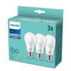 3x LED Lampen E27 A67 13W = 100W 1521lm 6500K Kalte Milch PHILIPS