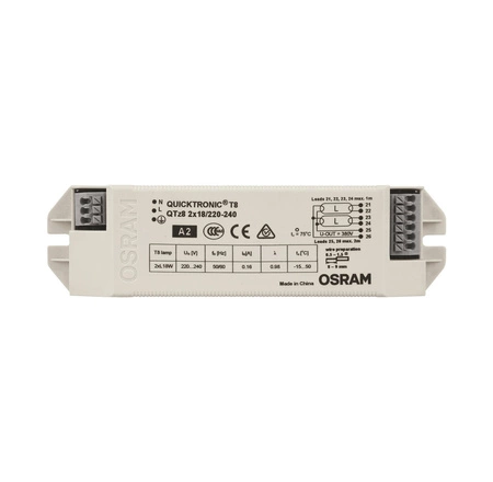 QUICKTRONIC QTZ8 Elektronisches Vorschaltgerät 2X18 220-240V OSRAM