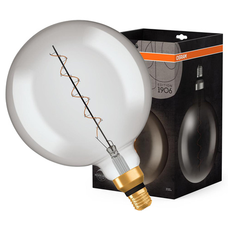 Dekorative Leuchtmittel E27 G200 4,8W = 16W 150lm 1800K Warm 320° Filament dimmbar OSRAM Vintage 1906