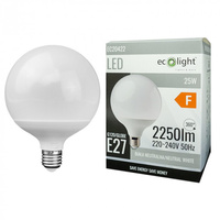 LED-Lampe Sphere G120 E27 25W 2250lm 4000K Neutral Ecolight