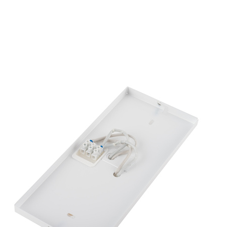 HAGA 9710 Nowodvorski Graphit Wandleuchte 2xG9 Rechteckige Wandleuchte Stahl Modern