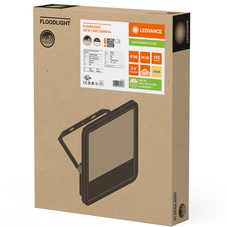 LED-Flutlicht 167W 23400lm 3000K IP66 Schwarz LEDVANCE Flutlicht