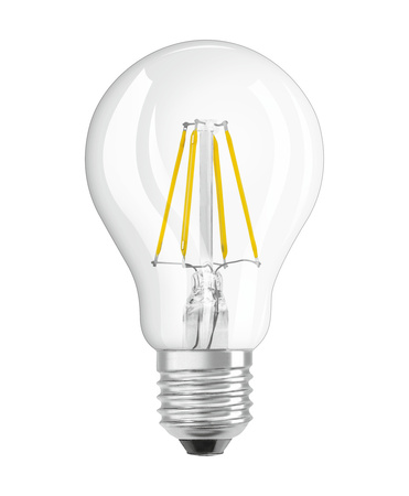 LED Lampen A60 E27 4W = 40W 470lm 2700K Warmweiß FILAMENT LEDVANCE