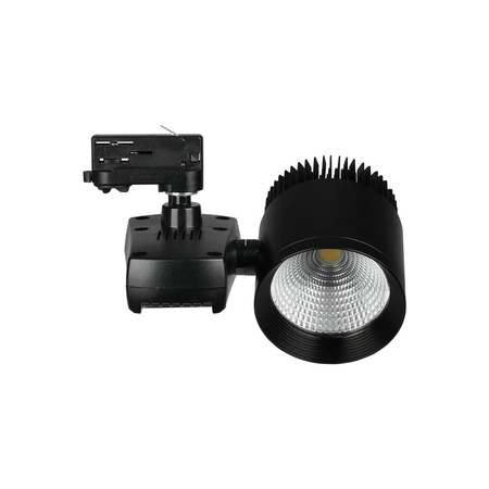 LED-Schienenstrahler 40W 4000K Schwarz COB VT-4540T V-TAC