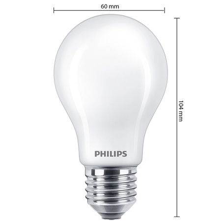 E27 LED Lampen 8,5W = 75W 1055lm 4000K Neutral 300° PHILIPS