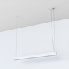 SOFT Pendelleuchte 7537 Nowodvorski Weiß 2xLED Tube T8 Decke 120x6 Modern