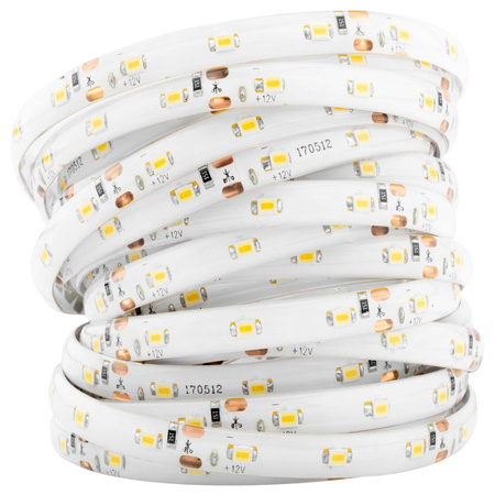 LED-Strip, LED-Streifen 12V 24W 300LED 2835 8mm 5m IP65 warm LUMILED