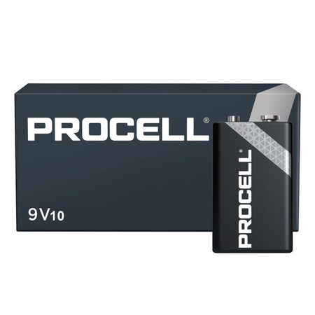 Duracell Procell 6LR61 9V Alkaline Batterien 10 Stk