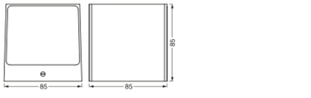 Intelligente Gartenfassadenwandleuchte LEDVANCE WIFI SMART+ BRICK WALL 14W 550lm LEDVANCE