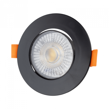 LED-Einbauleuchte 3W / 5W / 7W CCT Schwarz Rund DOWNLIGHT Ecolight