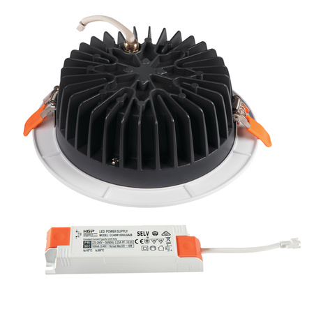 LED-Deckeneinbauleuchte TIBERI PRO DOWNLIGHT 40W 4000K 4200lm IP44 Weiß KANLUX