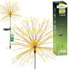 Solar-LED-Lampe, Solar Gartenleuchten dekorativ Dandelion-Design 3000K 80cm LOTUS LUMILED