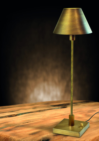 E14 Tischleuchte 64cm GRENA GOLDLUX (Polux) Gold