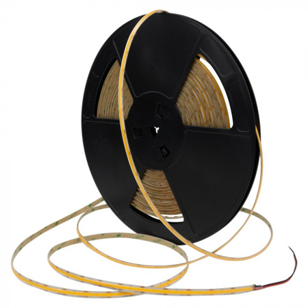LED-Streifen COB 9W/m 1035lm/m 480LED/m 12V 4000K Neutral IP67 Rolle 20m Ecolight