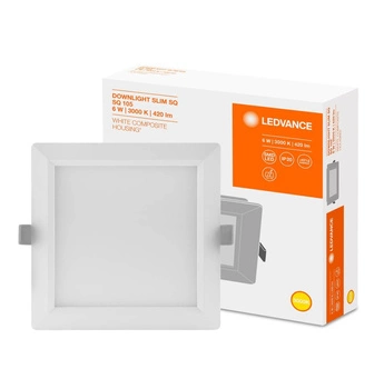 Einbau-LED-Panel 6W 3000K DOWNLIGHT Slim SQ105 LEDVANCE quadratisch