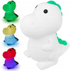 Kinder LED Dinosaurier dekorative Nachtlicht 2.5W 25lm 3000K Warm RGB 360° Weiß Masterled